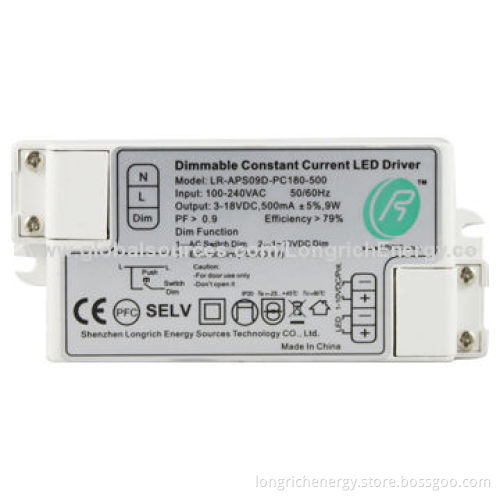 1-10V Downlight LED Driver, 90-264V AC Universal Input Voltage